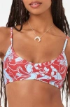 L*space Lspace High Tide Bikini Top In Multi