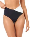 L*space High Tide Classic Bikini Bottoms In Black