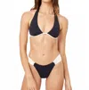L*space Lspace Isa Underwire Bikini Top In Black