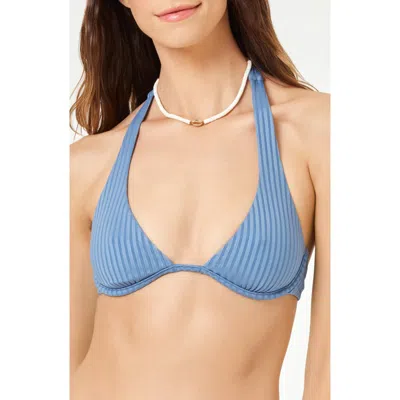 L*space Lspace Isa Underwire Bikini Top In Baltic