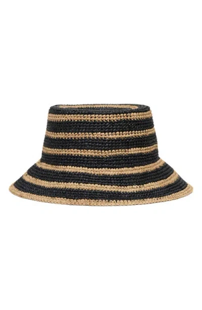 L*space Lspace Isadora Straw Bucket Hat