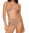 L*space Jack Bikini Bottom In Brown Sugar In Multi