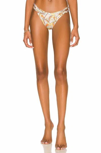 L*space Jagger Bitsy Bottom In Souldshine Floral In Yellow