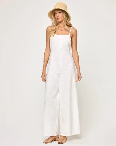 L*space Jaida Jumpsuit In White