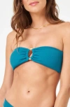 L*space Jasper Bandeau Bikini Top In Blue