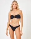 L*space Jasper Bikini Top In Black