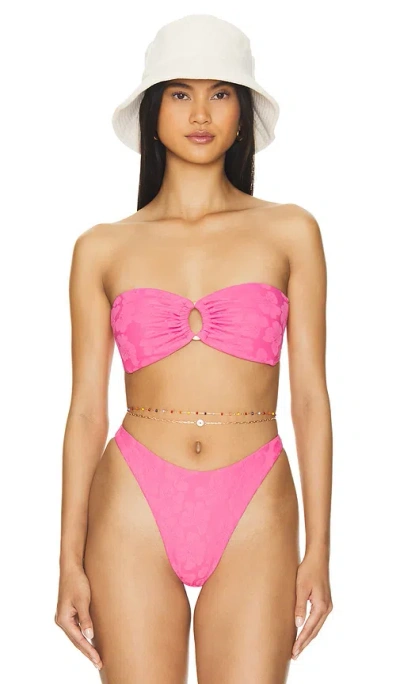 L*space Jasper Bikini Top In Cosmo