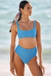 L*space Jess Bikini Top In Blue