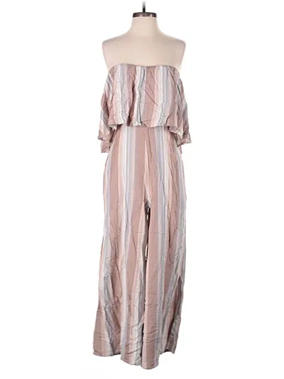 Pre-owned L*space Jumpsuit In Brown