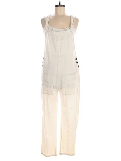 Pre-owned L*space Jumpsuit In Ivory