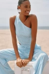 L*space June Linen Blend Asymmetric Top