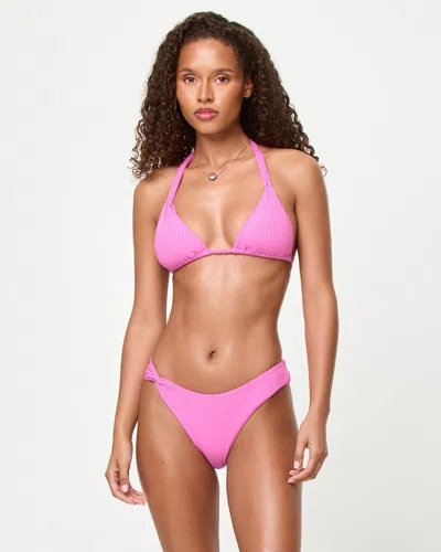 L*space Kami Bikini Top In Purple