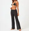 L*space Kari Beach Cover Up Pants In Black In Black