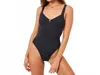 L*space Lspace Hollywood Mesh One-piece Swimsuit In Blue