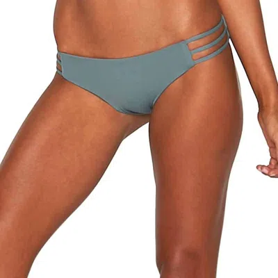 L*SPACE KENNEDY SEAMLESS LOW RISE TRI STRAP BIKINI BOTTOM