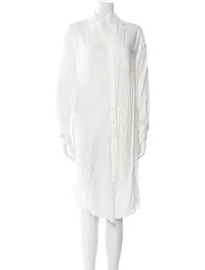 Pre-owned L*space Knee-length Dress In White