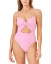L*space Kyslee Classic One-piece Swimsuit In Pink