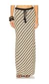 L*space Lspace La Bianca Open Stitch Cotton Cover-up Skirt In Multi