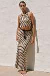L*space Lspace La Bianca Knit Cover-up Halter Top In Multi