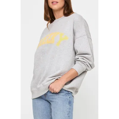 L*space Lspace Legend Cover-up Sweatshirt In Gray