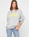 L*space Lspace Legend Cover-up Sweatshirt In Gray