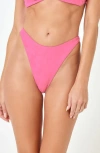 L*space Lspace Leilani Bitsy Bikini Bottoms In Pink