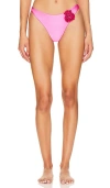 L*space Leilani Satin Shine Bitsy Bottom In Pink Quartz