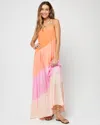 L*space Leona Dress Peche Punch In Multi