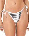 L*space Levy Bitsy Bikini Bottoms In Sail Along Stripe