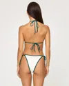 L*space Lspace Levy Bitsy String Bikini Bottoms In White