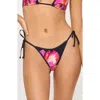 L*space Lspace Levy Bitsy Side Tie Bikini Bottoms In Black
