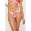 L*space Lspace Levy Bitsy Side Tie Bikini Bottoms In Pink