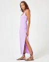 L*space Lilac Maxi Dress With High Side Slit In Purple