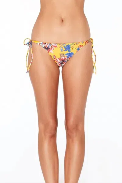 L*space Lily Bikini Bottom In Pacific Bloom In Multi
