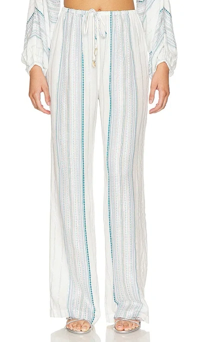 L*space Lily Trouser In Island Dreams Y/d Stripe