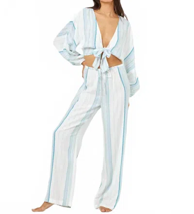 L*space Lily Pants In Island Dreams In Blue