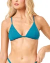 L*space Lindsay Convertible Triangle Bikini Top