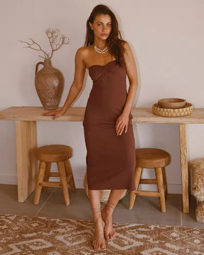 L*space Lisette Dress In Brown