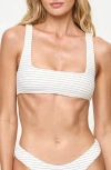 L*space Lspace Liv Bikini Top In White