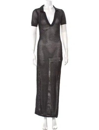 Pre-owned L*space Long Dress In Black