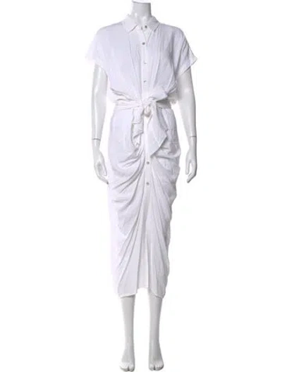 Pre-owned L*space Long Dress In White
