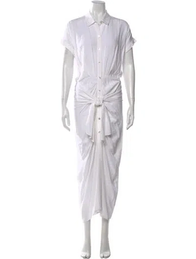 Pre-owned L*space Long Dress In White