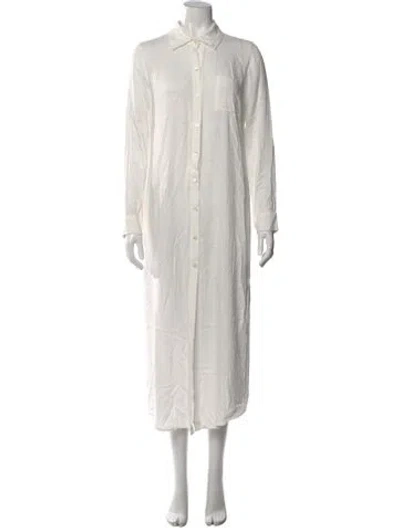 Pre-owned L*space Long Dress In White