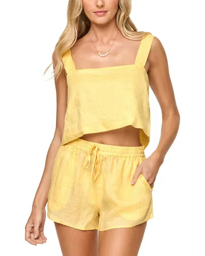 L*space Lspace Long Island Cover-up Tank In Yellow