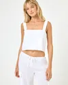 L*space Lspace Long Island Cover-up Tank In White
