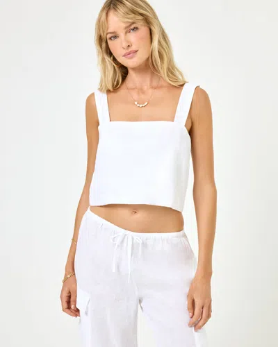 L*space Long Island Top In White