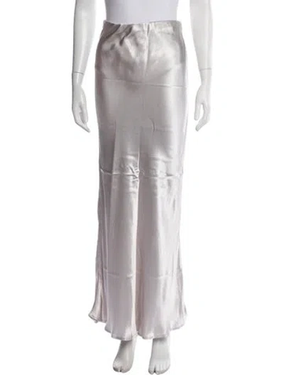 Pre-owned L*space Long Skirt In Grey