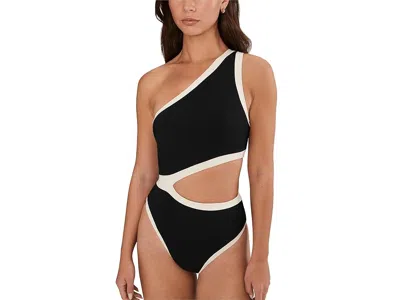 L*space Loren One-piece Bitsy In Black
