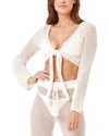 L*space Los Cabos Top In White