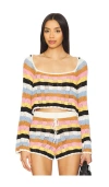 L*space Lost Tides Top In Multi